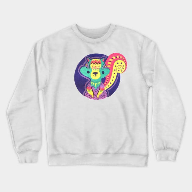 Ardilla Crewneck Sweatshirt by alinailustra